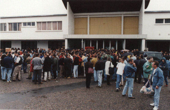 La queue devant la BAP